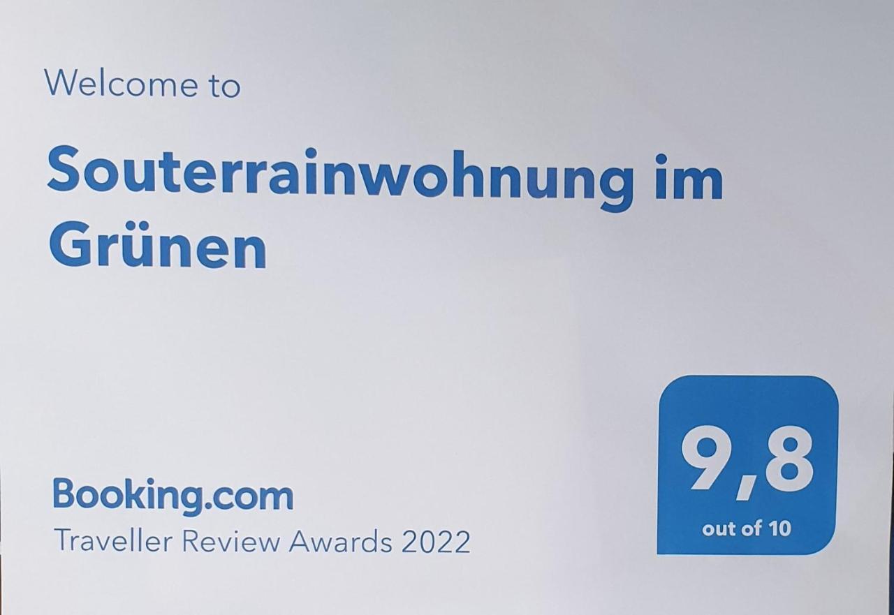 Souterrainwohnung Im Gruenen Witten Exterior photo